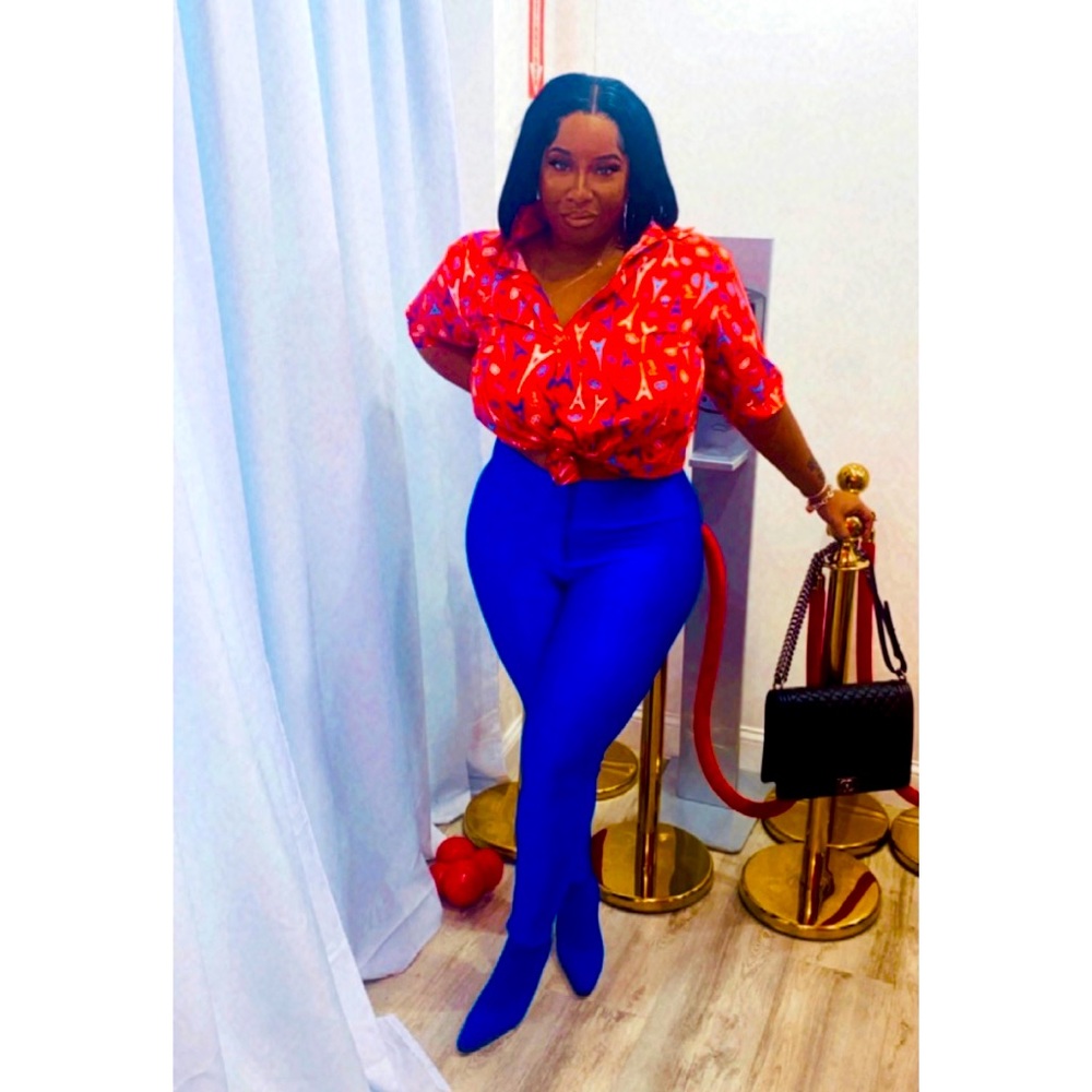 BALENCIAGA RED Parisian Eiffel Tower Shirt